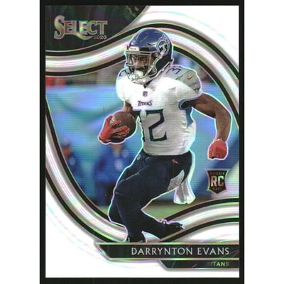2020 Select Prizm White #378 Darrynton Evans
