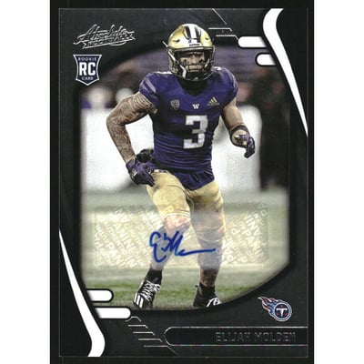 2021 Absolute Signature Rookies #146 Elijah Molden