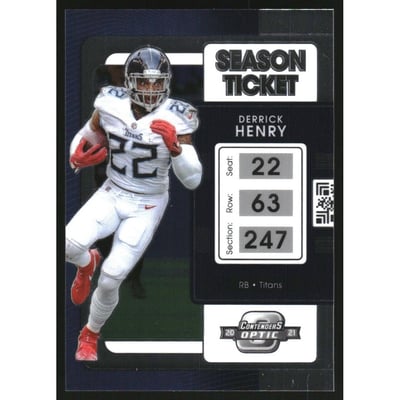 2021 Panini Contenders Optic #32 Derrick Henry