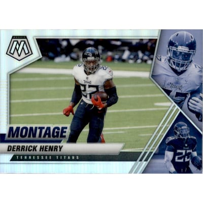 2021 Panini Mosaic Montage Silver #17 Derrick Henry