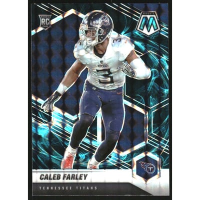 2021 Panini Mosaic Mosaic Genesis #345 Caleb Farley