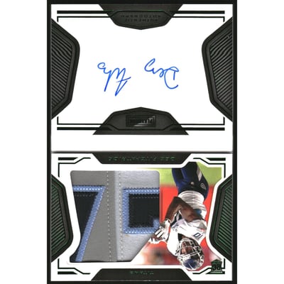 2021 Panini Playbook Green #233 Dez Fitzpatrick JSY AU