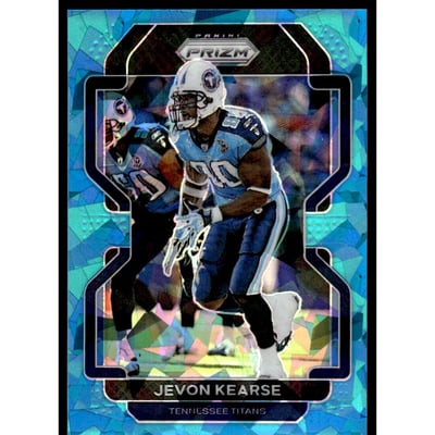 2021 Panini Prizm Prizms Blue Ice #10 Jevon Kearse