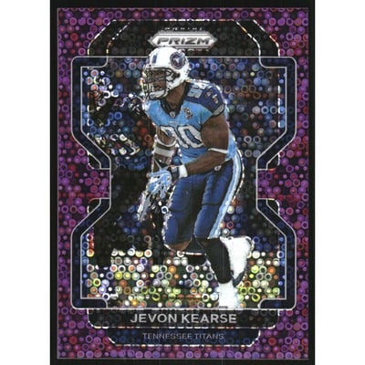 2021 Panini Prizm Prizms No Huddle Purple #10 Jevon Kearse