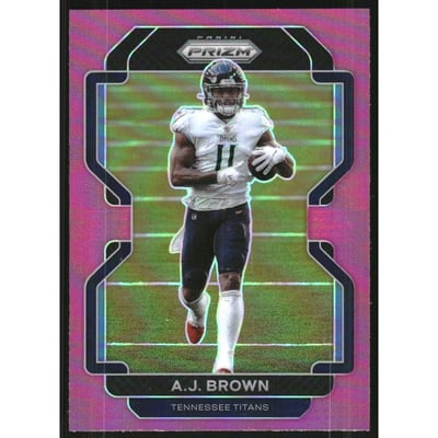 2021 Panini Prizm Prizms Pink #1 A.J. Brown