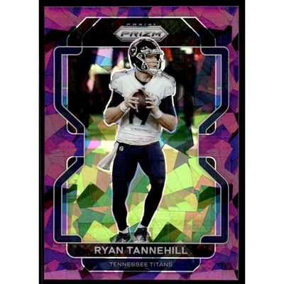 2021 Panini Prizm Prizms Purple Ice #3 Ryan Tannehill