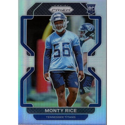 2021 Panini Prizm Prizms Silver #420 Monty Rice