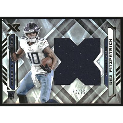 2021 Panini XR Rookie XL Materials #30 Dez Fitzpatrick