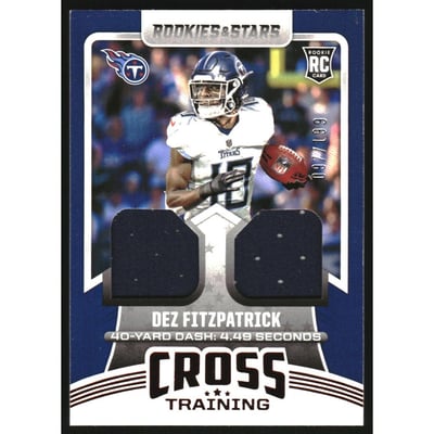 2021 Rookies and Stars Cross Training Jerseys #30 Dez Fitzpatrick