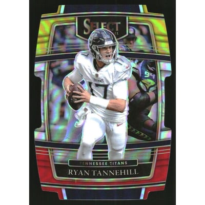 2021 Select Prizm Red and Yellow Die Cut #33 Ryan Tannehill