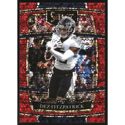 2021 Select Prizm Red Disco #72 Dez Fitzpatrick