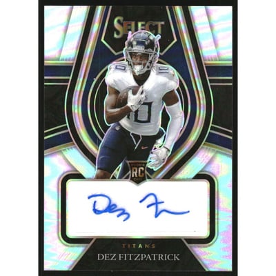 2021 Select Rookie Signatures Prizm #32 Dez Fitzpatrick/99