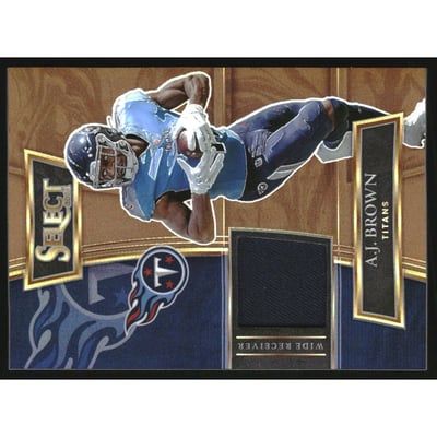2021 Select Select Swatches Prizm Copper #31 A.J. Brown