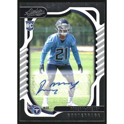 2022 Absolute Signature Rookies #192 Roger McCreary