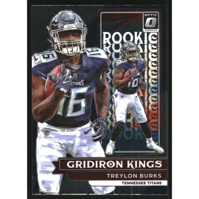 2022 Donruss Optic Rookie Gridiron Kings #9 Treylon Burks