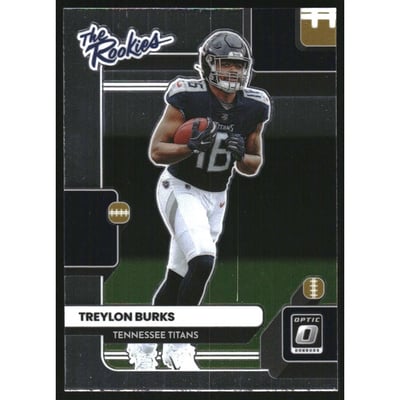2022 Donruss Optic The Rookies #10 Treylon Burks