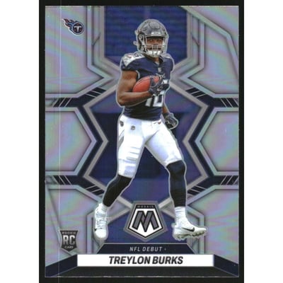 2022 Panini Mosaic Silver #279 Treylon Burks DEB
