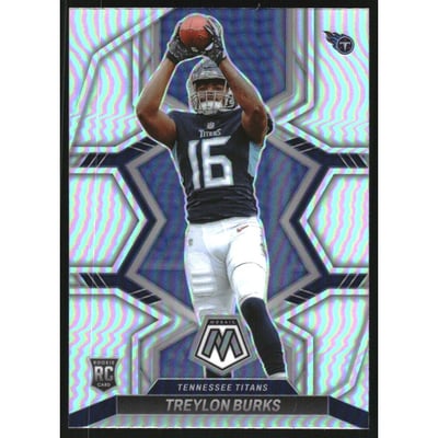 2022 Panini Mosaic Silver #315 Treylon Burks