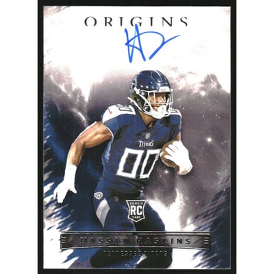 2022 Panini Origins Rookie Autographs #39 Hassan Haskins