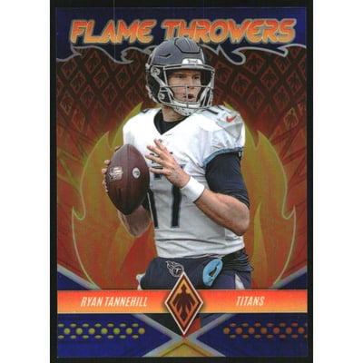 2022 Panini Phoenix Flame Throwers Blue #15 Ryan Tannehill