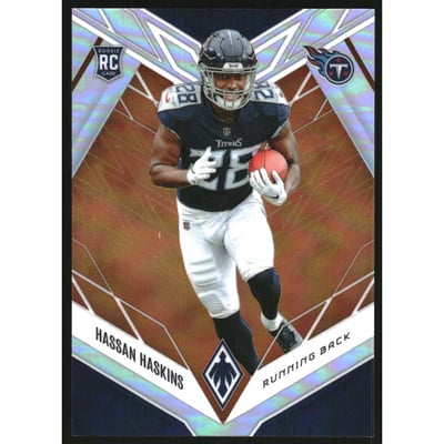 2022 Panini Phoenix Orange #142 Hassan Haskins