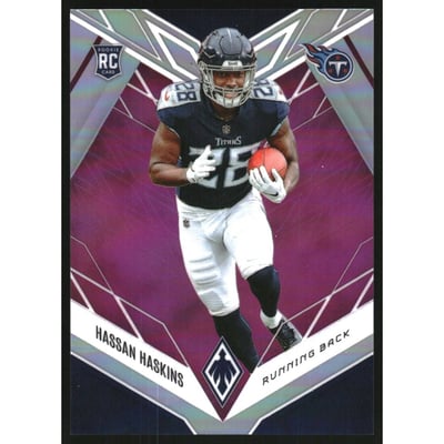 2022 Panini Phoenix Pink #142 Hassan Haskins