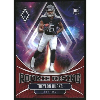 2022 Panini Phoenix Rookie Rising Red #6 Treylon Burks
