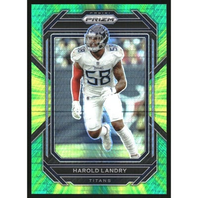2022 Panini Prizm Prizms Hyper #288 Harold Landry