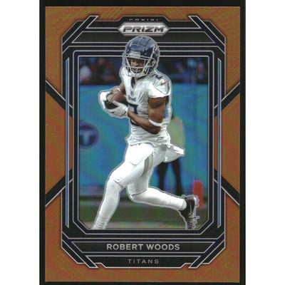 2022 Panini Prizm Prizms Orange #285 Robert Woods