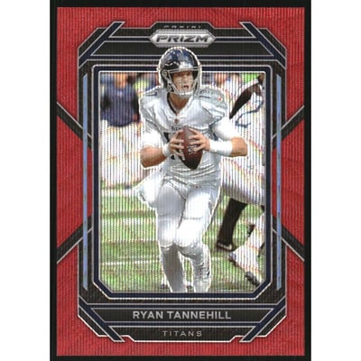 2022 Panini Prizm Prizms Red Wave #283 Ryan Tannehill
