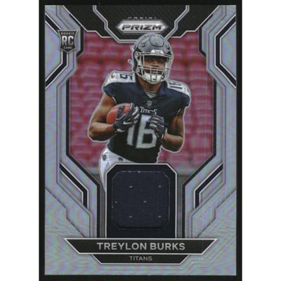 2022 Panini Prizm Rookie Gear #11 Treylon Burks