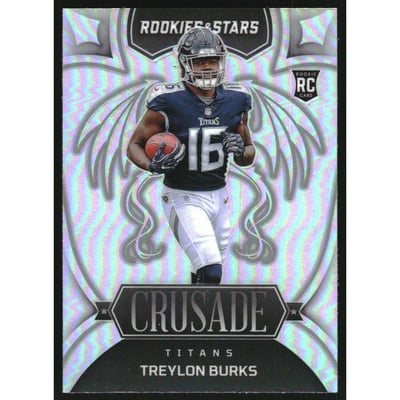 2022 Rookies and Stars Crusade Silver #19 Treylon Burks