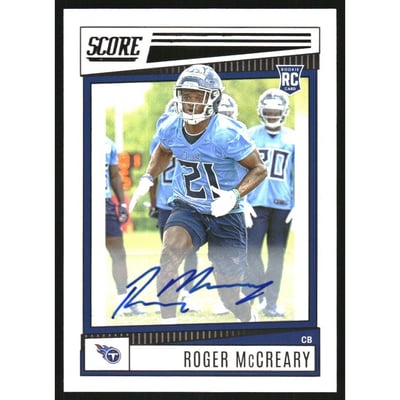 2022 Score Signatures #347 Roger McCreary
