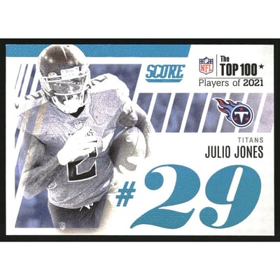 2022 Score Top 100 #29 Julio Jones