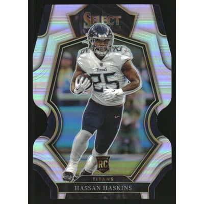 2022 Select Prizm Silver Die Cut #196 Hassan Haskins