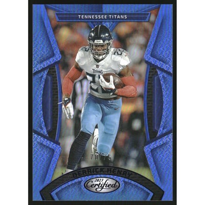 2023 Certified Mirror Blue #36 Derrick Henry