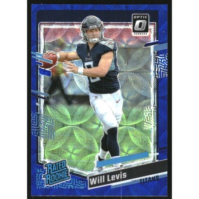 2023 Donruss Optic Blue Scope #298 Will Levis RR
