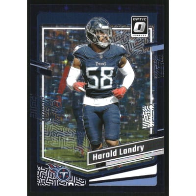 2023 Donruss Optic Purple Stars #191 Harold Landry