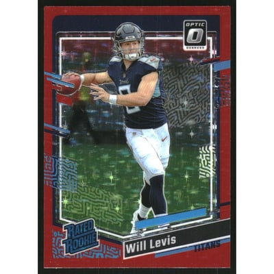 2023 Donruss Optic Red Stars #298 Will Levis RR