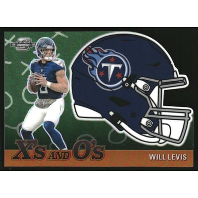 2023 Panini Contenders Optic Xs and Os Orange #49 Will Levis /50