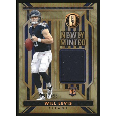 2023 Panini Gold Standard Newly Minted Memorabilia #27 Will Levis