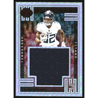 2023 Panini Illusions Instant Impact Red #37 Tyjae Spears