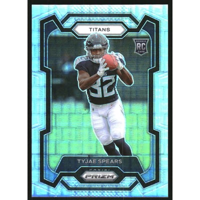 2023 Panini Prizm Prizms Pandora #396 Tyjae Spears