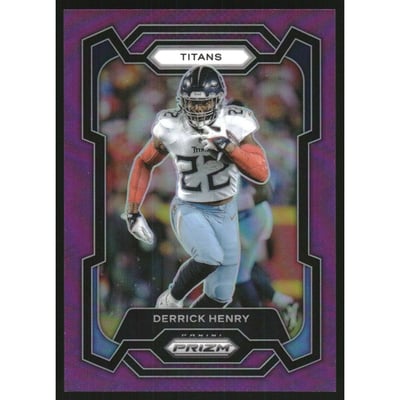 2023 Panini Prizm Prizms Purple #284 Derrick Henry