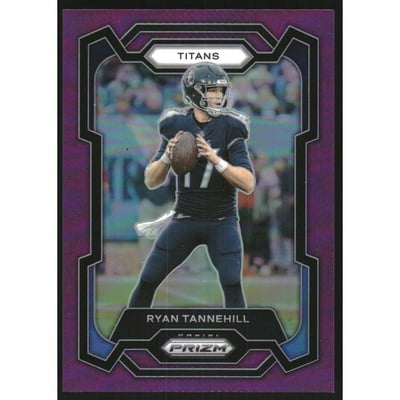 2023 Panini Prizm Prizms Purple #290 Ryan Tannehill