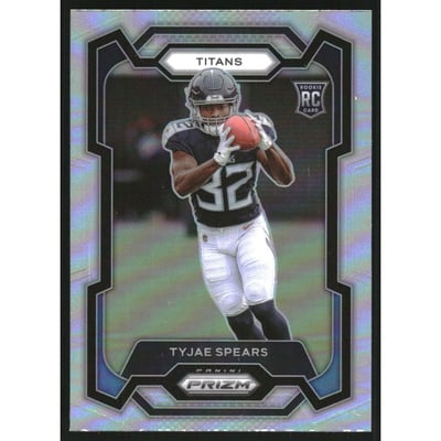 2023 Panini Prizm Prizms Silver #396 Tyjae Spears