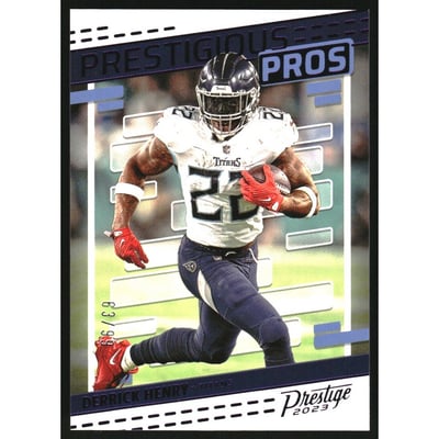 2023 Prestige Prestigious Pros Xtra Points Purple #15 Derrick Henry