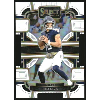 2023 Select Prizm White Die Cut #96 Will Levis