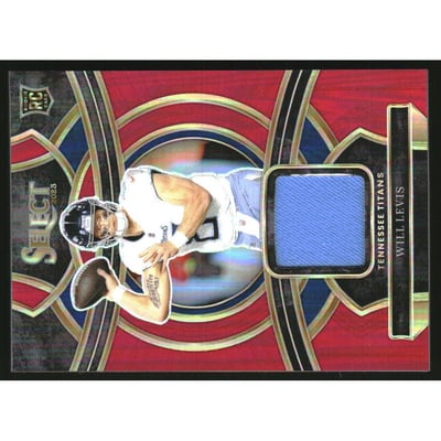 2023 Select Rookie Swatches Prizm Red #4 Will Levis