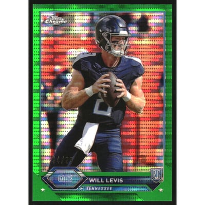 2023 Topps Composite Chrome Green Sonar Refractors #4 Will Levis